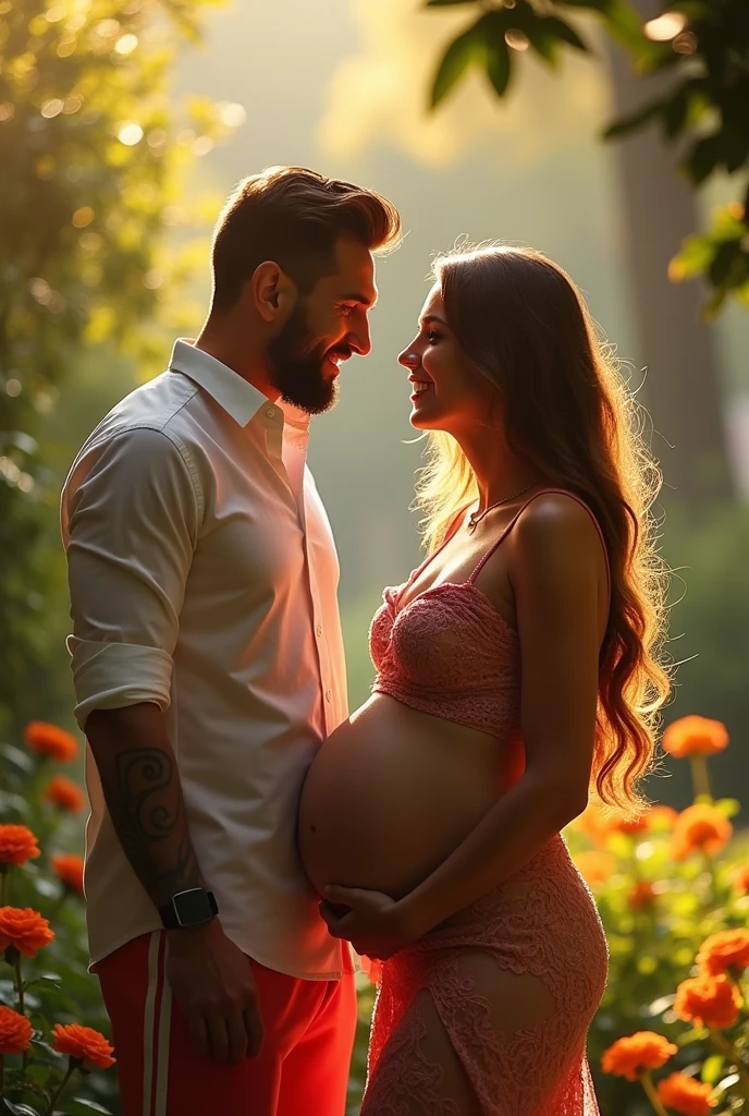 Antonella Roccuzo pregnant sexy with messi