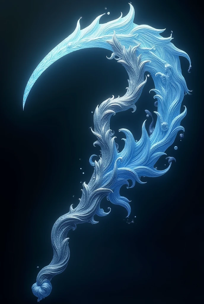 A scythe of the wind element (I only want the scythe, no humans or Landscapes)