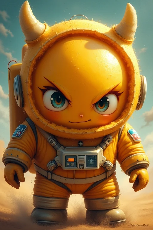 Astronaut mango fruit with angry eyes
Masterpiece,
アニメ,