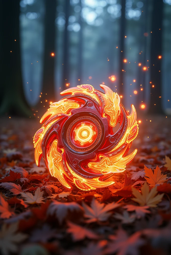 Create a beyblade inspired by a kitsune. 