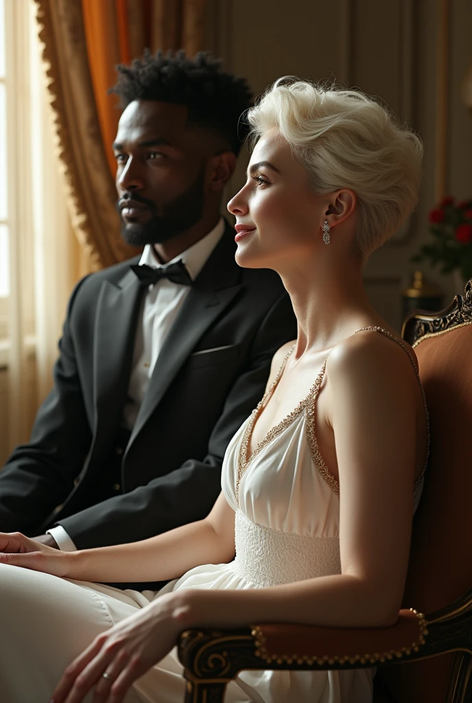 a woman sitting on top of a chair next to a black man, porcelain pale skin, hyper realise, hq ”, shaft, androgyn beauty, x, bbc, uniquely beautiful, precise machinery, inspired by Albert Anker, she is in pure bliss, amazing and immaculate scale, perfect scene, she is happy, dd, rides
Negative prompt:
cropped head, disfigured, disproportionate, bad anatomy, bad proportions, ugly, out of frame, mangled, asymmetric, cross-eyed, depressed, immature, stuffed animal, out of focus, high depth of field, cloned face, cloned head, age spot, skin blemishes, collapsed eyeshadow, asymmetric ears, imperfect eyes, unnatural, conjoined, missing limb, missing arm, missing leg, poorly drawn face, poorly drawn feet, poorly drawn hands, floating limb, disconnected limb, extra limb, malformed limbs, malformed hands, poorly rendered face, poor facial details, poorly rendered hands, double face, unbalanced body, unnatural body, lacking body, watermark