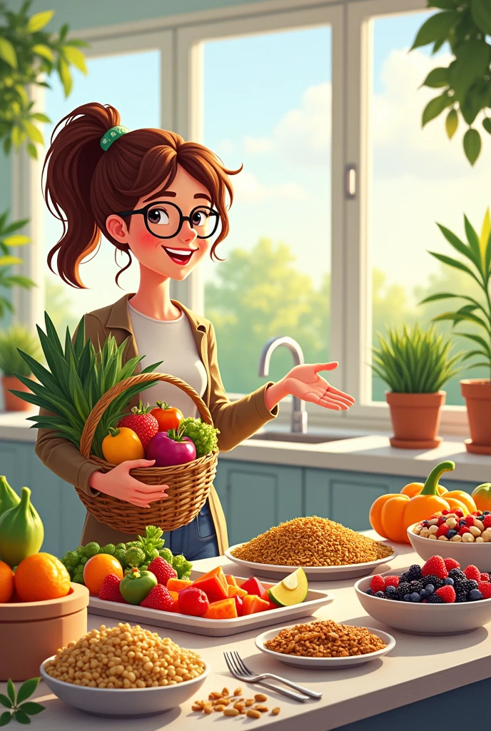 image representing nutrition and food. healthy