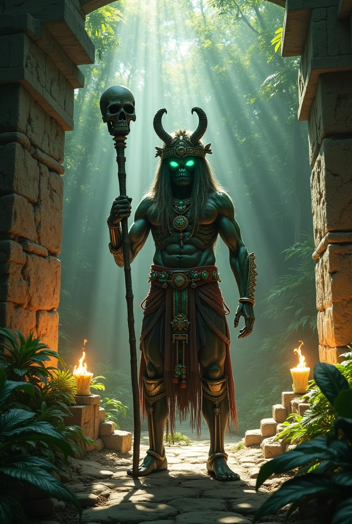 Mayan God ah puch