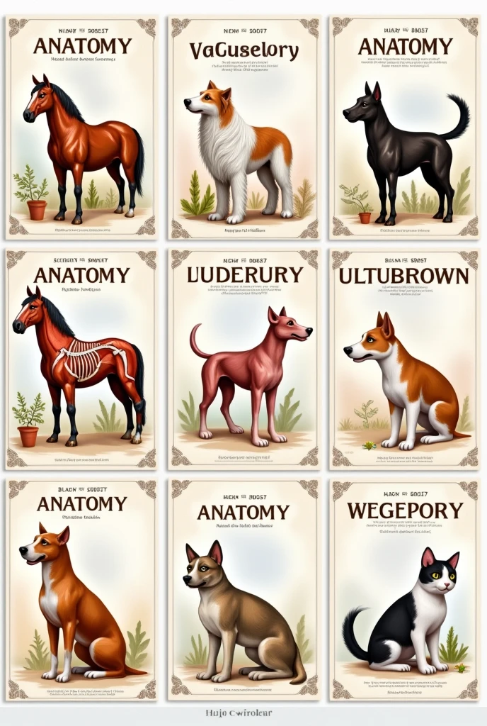 Veterinary Anatomy Covers