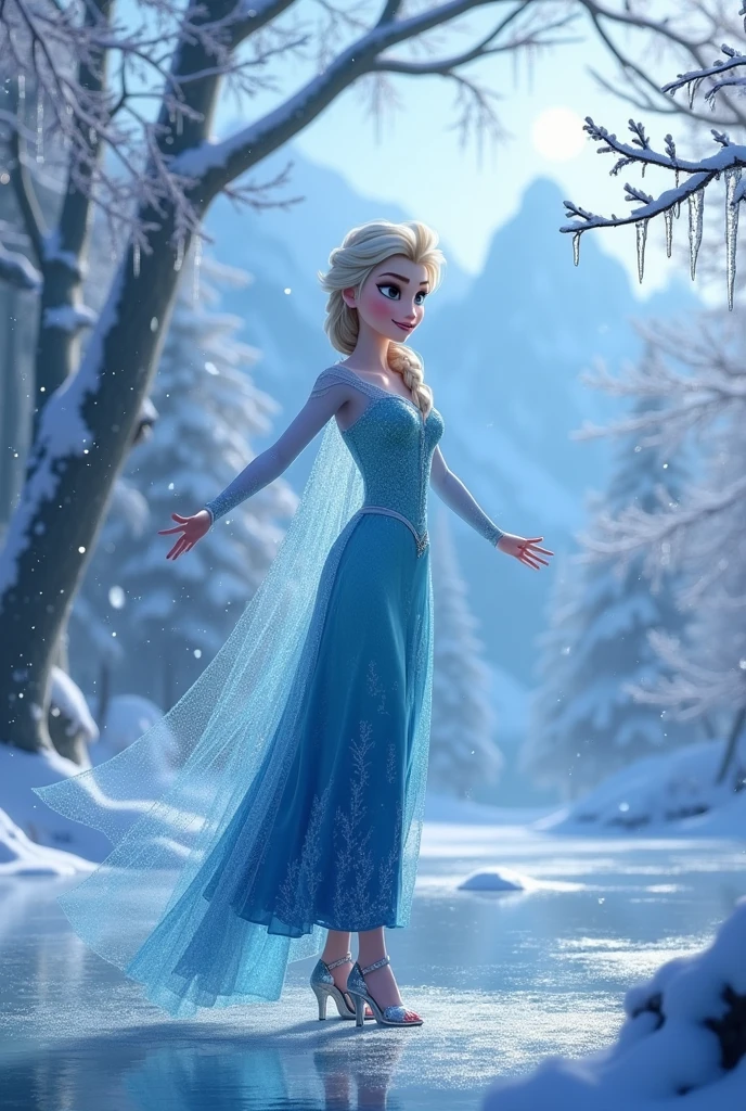 Elsa's feet