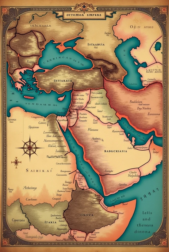 Ottoman Empire map