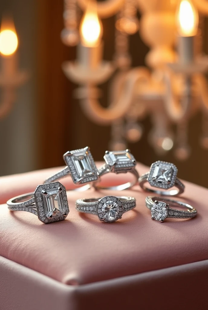 10 diamond rings picture for women