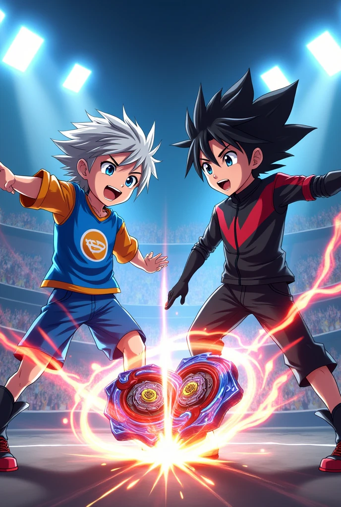Beyblade valt aoi x shu kurenai 