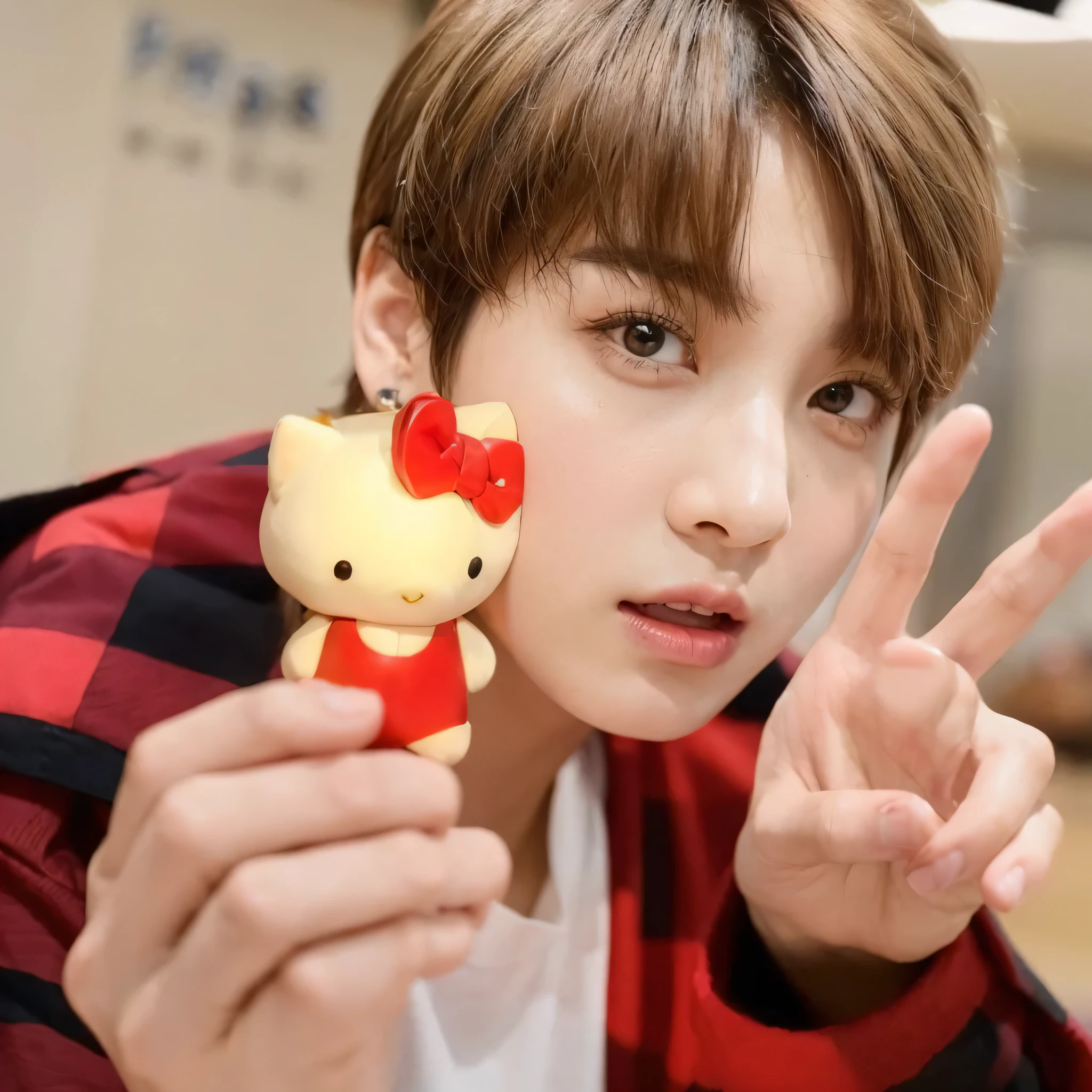 Jungkook, Jeon Jungkook, cute eyes, pink and big libs, Jungkook BTS