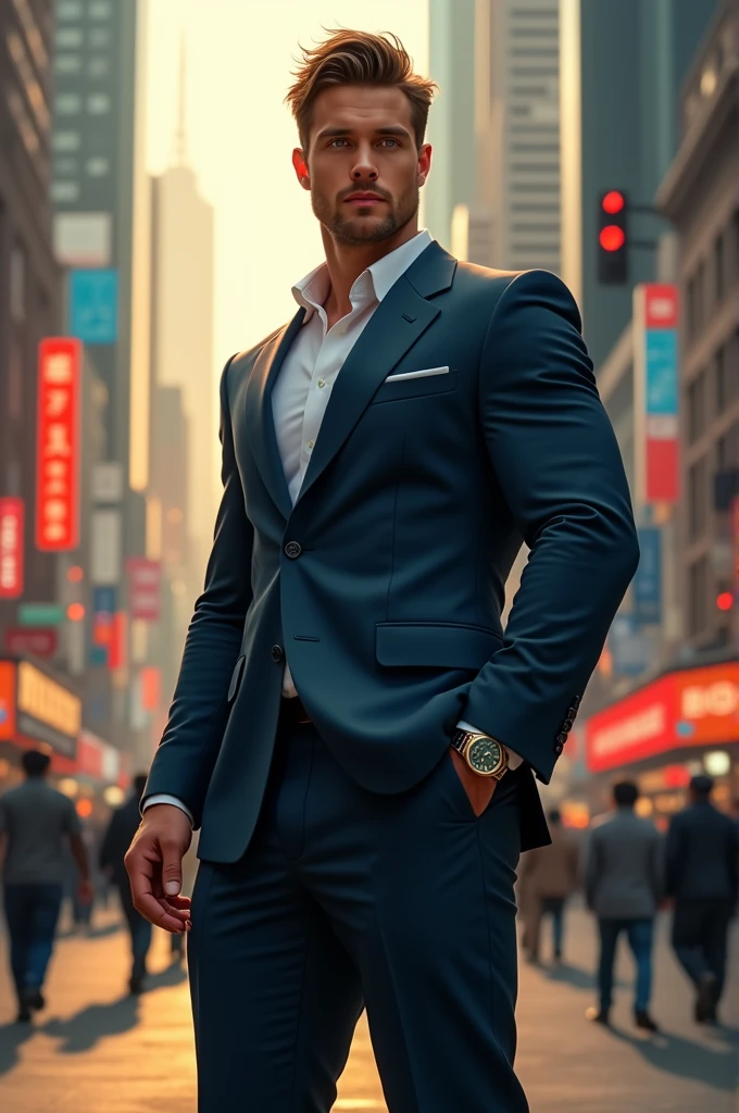 Tall man