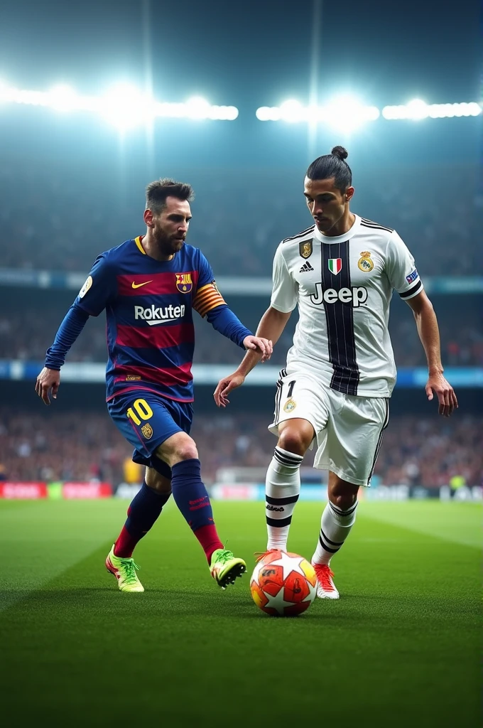 Make me a Messi with cr7