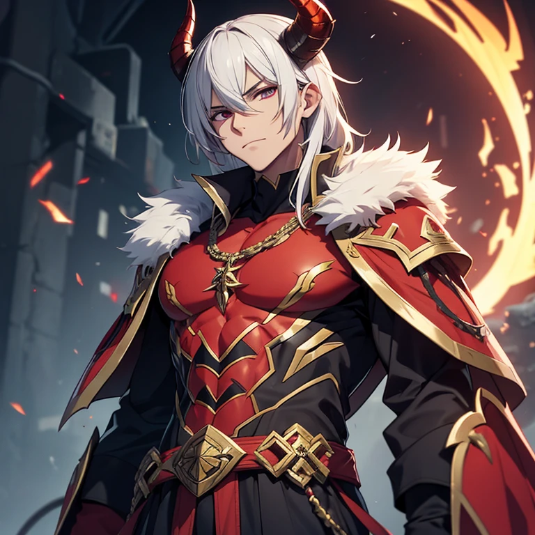 Make a male demon god