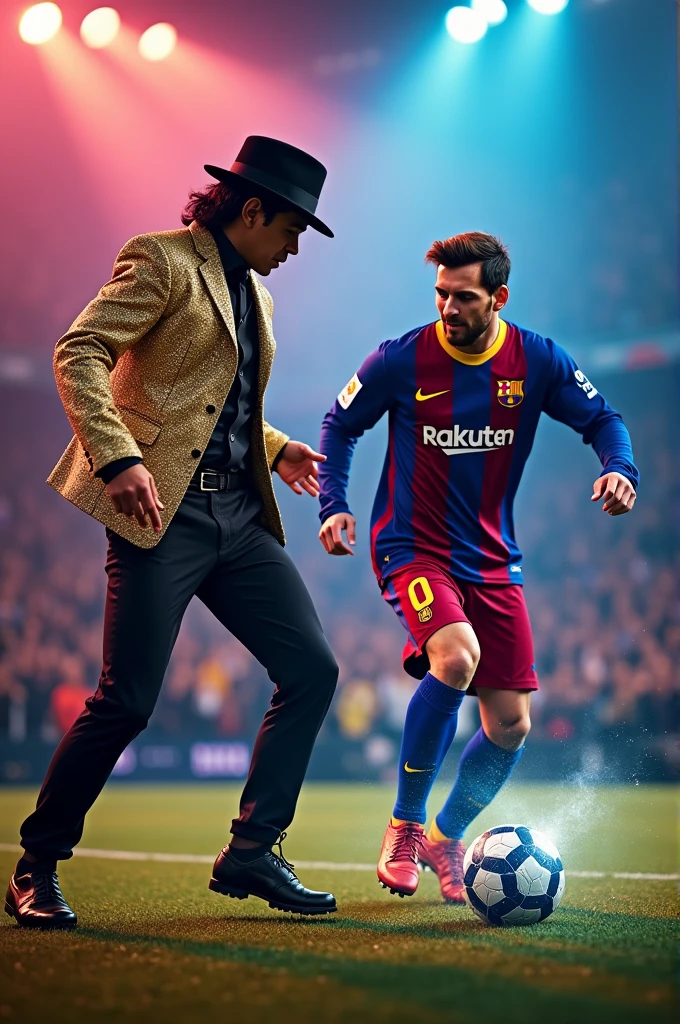 Michael Jackson y Messi