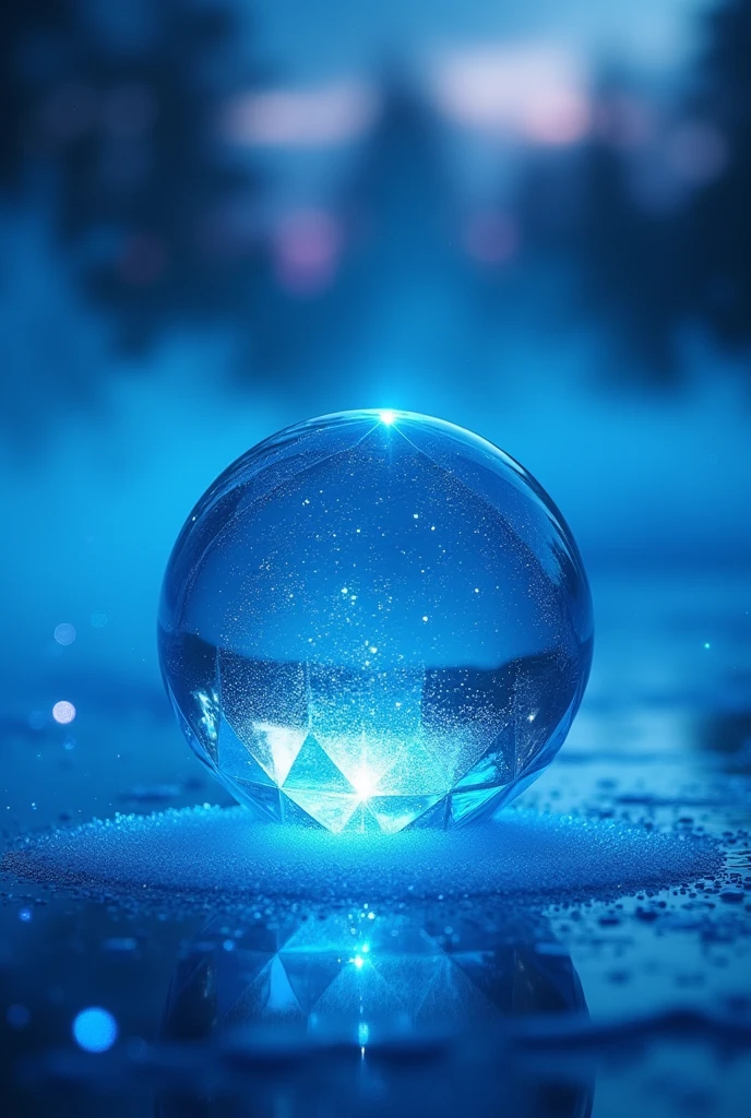 Blue shine
