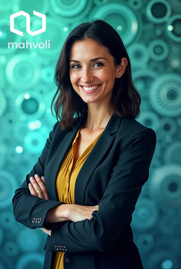 Create an image to put as my profile picture in my sales team's WhatsApp group. The company is called Madeli S.. A.