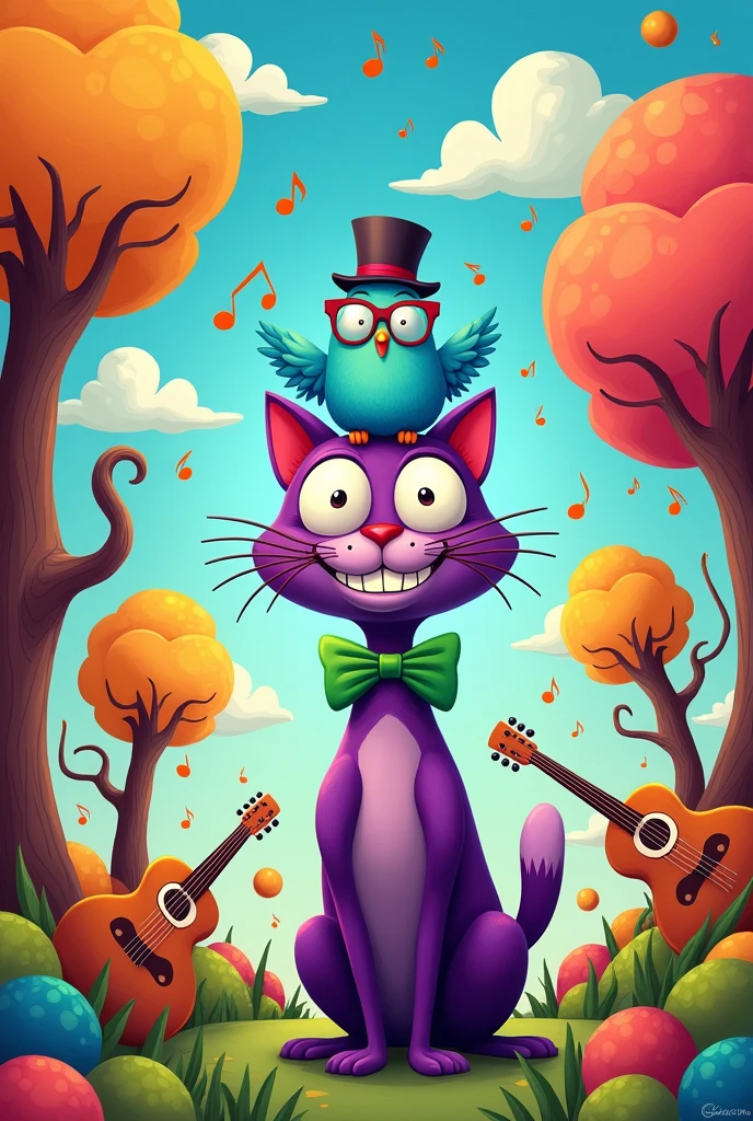 cartoon style characters