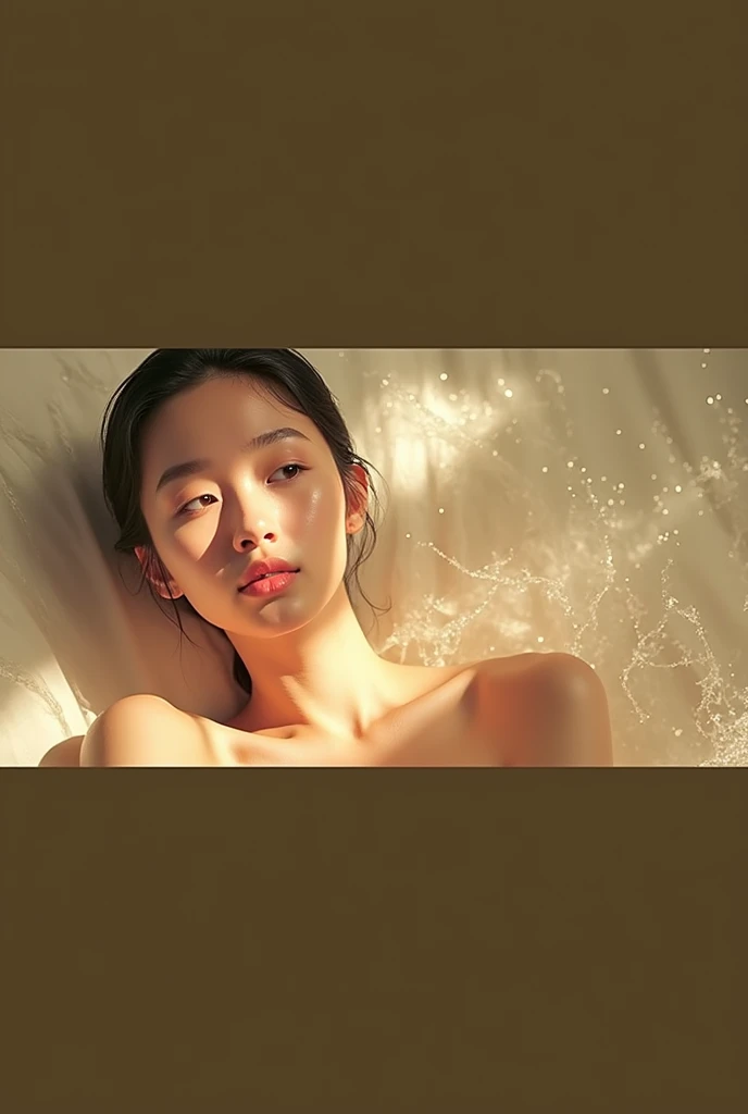 Realistic glowing skin, ,Always look at the camera, ,(sweating:1.2),Black Hair,short hair,Tie your hair short,Silky translucent white skin,best Realistic depiction,(Very detailed美しい顔), Great face and eyes, (Highest quality:1.4), (Very detailedな), (Very detailed CG 統合 8k 壁紙), Very detailed, High resolution raw color photos, Professional photography, Realistic portrait,
(Detailed RAW photos of the girl's whole body), Canon EOS R5 250mm, Sharp focus, Cinema Lighting, (No makeup:1.2), Fine skin, Delicate collarbone,(Ultra-high resolution:1.6), (Realistic:1.6),
