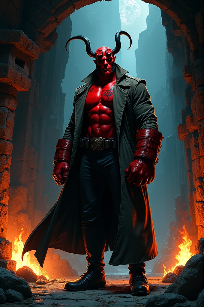 Faça o Hellboy 