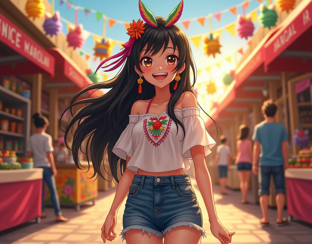 mexican anime girl 