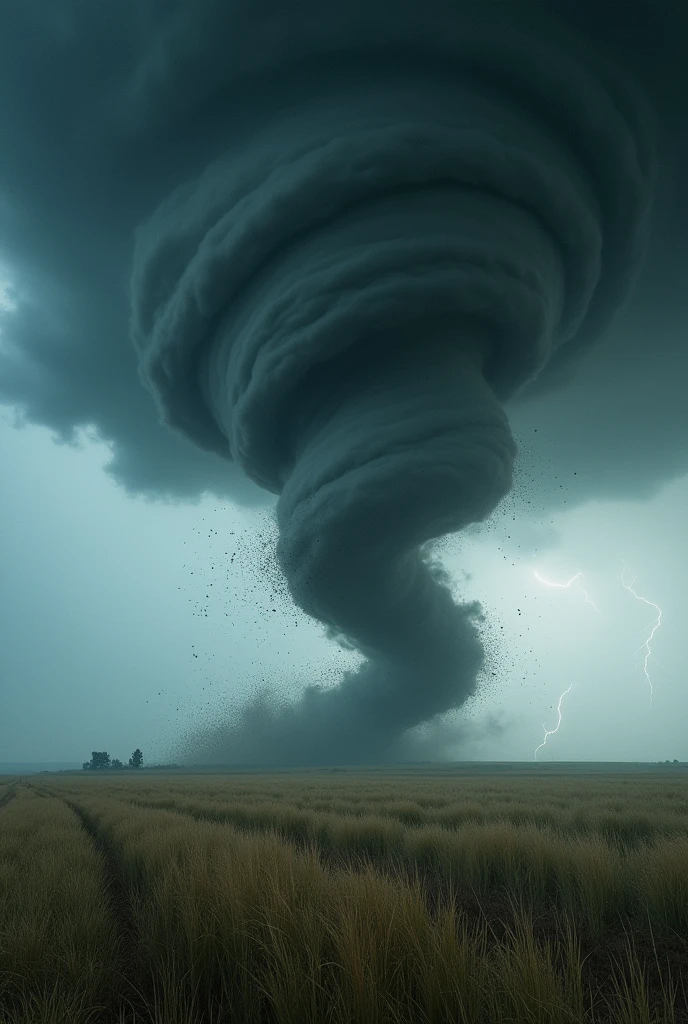 Multi-vortex tornado