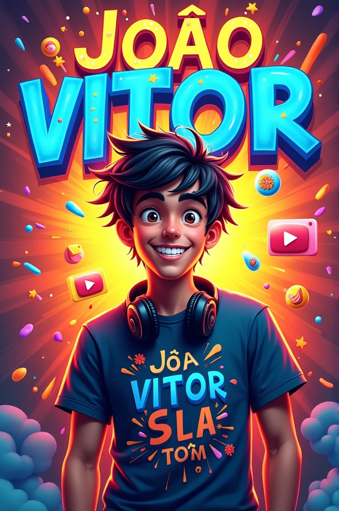YouTube cover with the name João Vitor