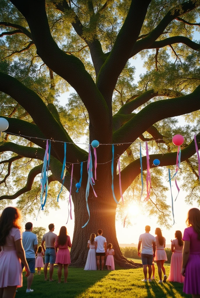 Gender Reveal Tree 