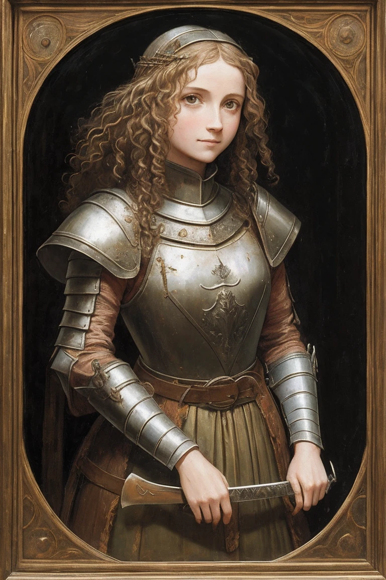 <lora:pony_real_V0310_1:0.5><lora:pony_real_V0310_2:0.9><lora:strong_light:0.5>,1girl,solo,intricate details,realistic,soft lighting,intense shadows,looking at viewer,(long eyelashes:0.5),<lora:FarnesePdxlDwnsty:0.9>Farnese_Def, blonde hair, short hair, twintails, lips, blue eyes, armor, gauntlets, breastplate, shoulder armor,Farnese_Casual, blue eyes, blonde hair, lips, gloves, cape, ascot, purple coat, collar,<lora:baroque-caravaggio-pony:0.3>crvggio,