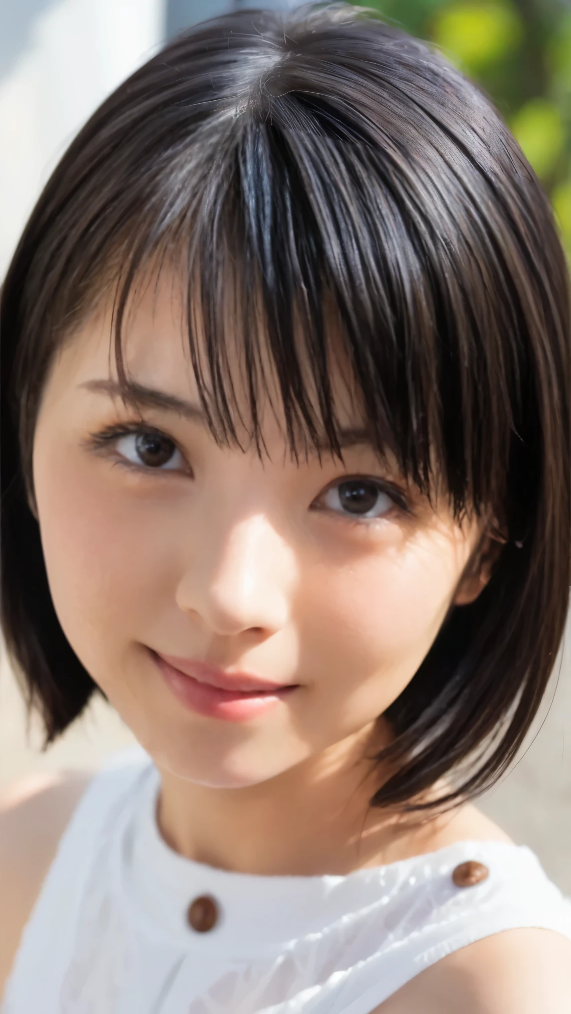 Memory correction:255, Everything modern:1.66, Cute Japanese Women Photos, smile:1.78, 20-year-old, Oil for straight, one-length hair&Hair balm:1.55, (photo Realistic:1.4), (hyper Realistic:1.4), (Realistic:1.3), (Smoother lighting:1.05), (Improving the quality of cinema lighting:0.9), 32K, 1 person,20-year-oldの, Realistic lighting, Backlight, The light shines on your face, Ray Tracing, (Bright light:1.2), (Improvement of quality:1.4), (Highest quality Realistic textured skin:1.4), fine grain, Detailed face,(smile:0), (Emphasis on face close-up:1.3), (Enhances the beauty of skin texture:1.1),((Extremely precise and accurate anatomy:1.0)), (Enhances the beauty of skin texture:1.1), Clean and glowing skin, mesh, thin:1.2, (Realistic:1.3), Realisticなライティング, (Smoother lighting:1.05), 32K, One Japanese woman, fine grain, Detailed face, (Film Grain:1.1),(Accentuates body lines:1.1), High resolution, Natural look, Kind eyes, Improves hair quality, Delicate light and shadow, Transparent muscles, Graceful pose, Beautiful Eyes, Sharp details, Soft light reflection, Beautiful contours, Delicate skin tone, Fine hair texture,Cute Japanese Women Photos,