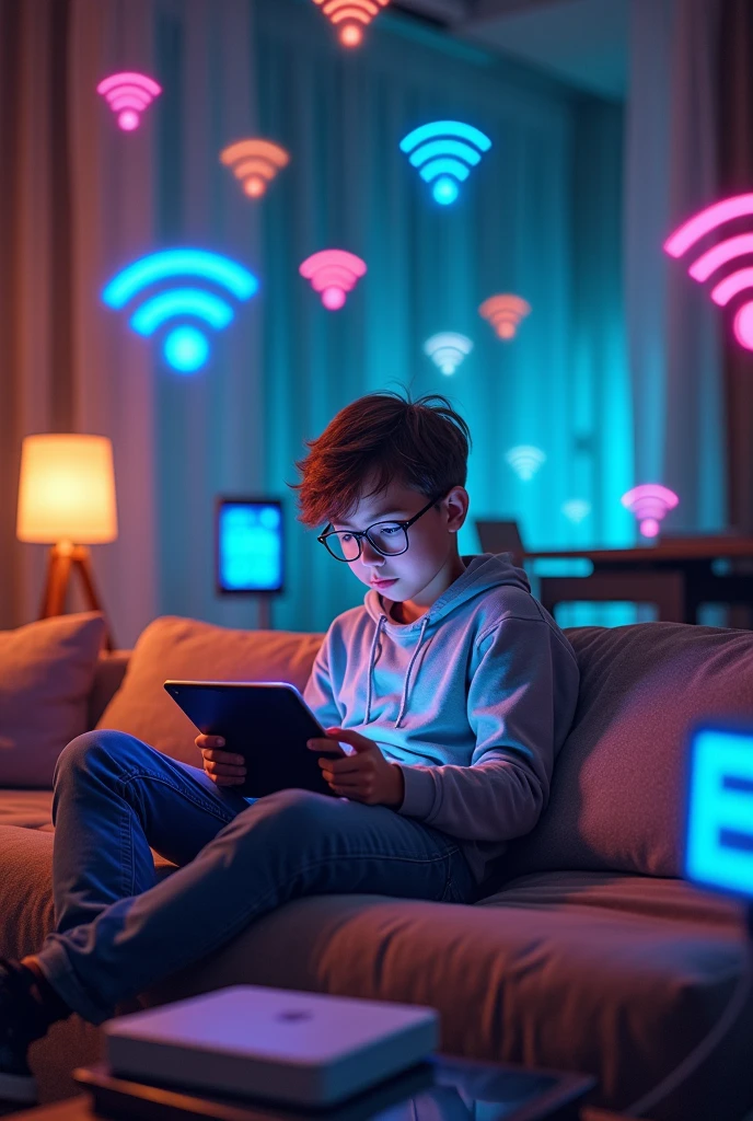 Various devices connected with wifi