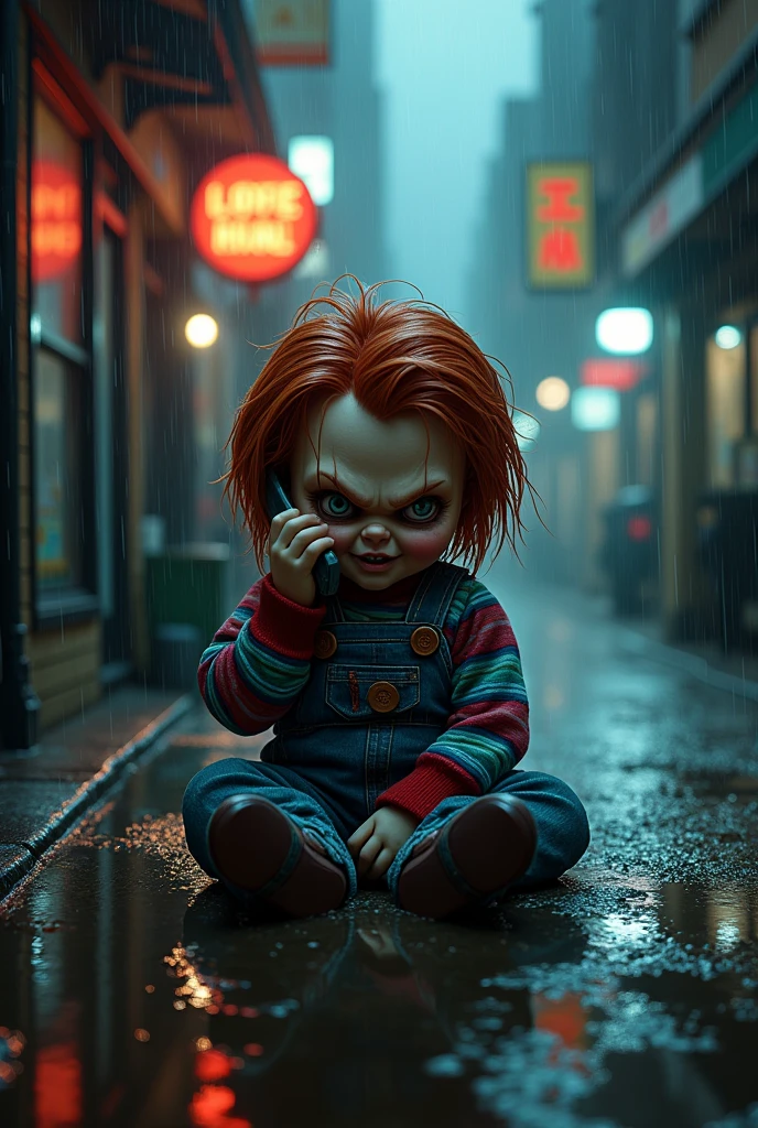 Chuck the Killer Doll was Sorted into Slytherin