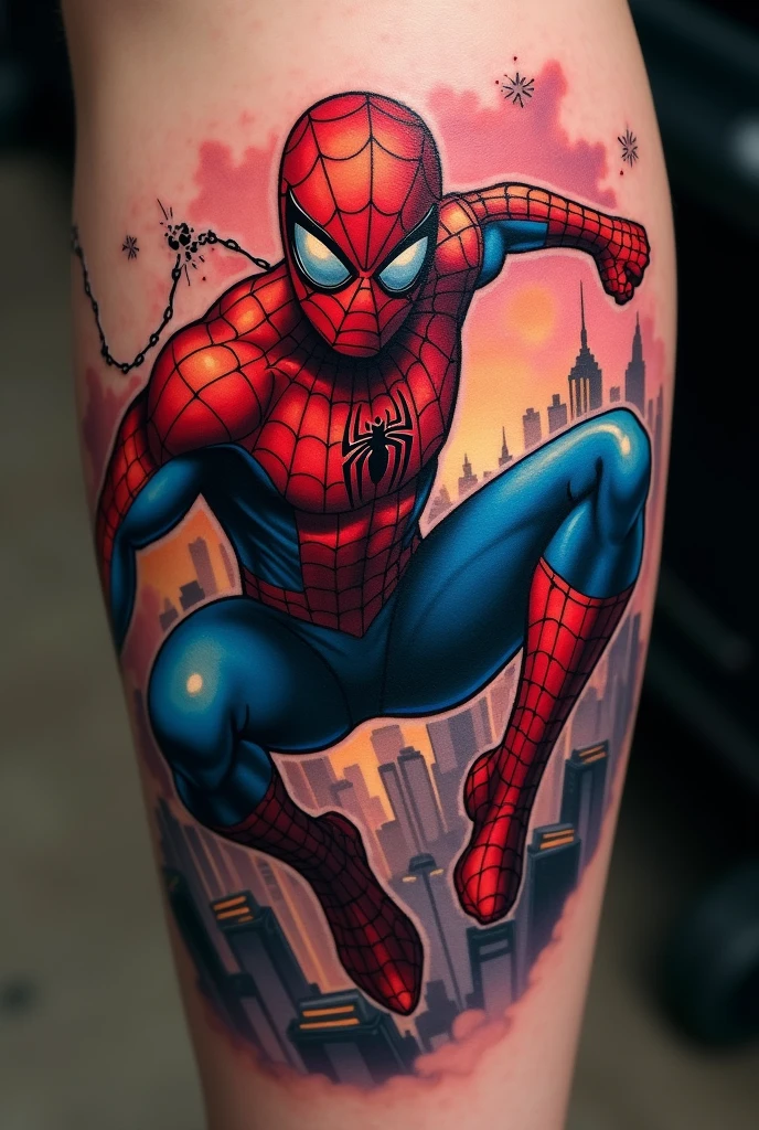 get a spider-man tattoo 