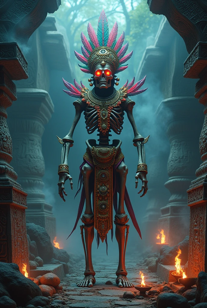Mayan God ah puch