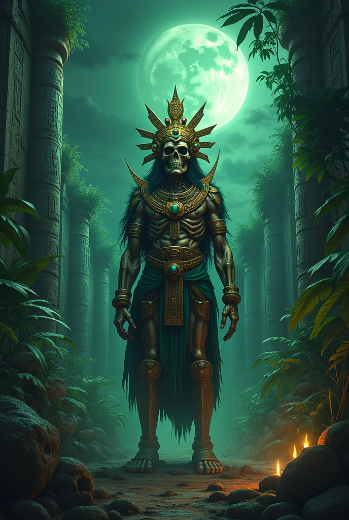 Mayan God ah puch