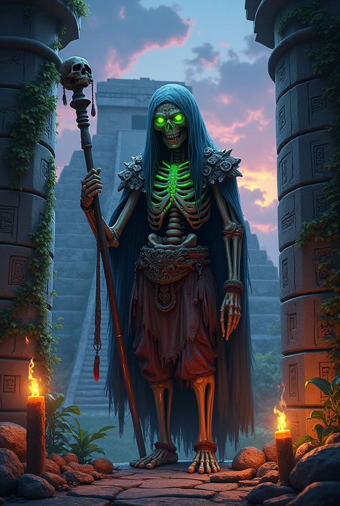 Mayan God ah puch