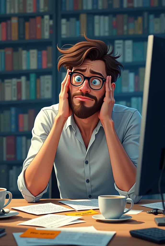 The user cannot understand an error message because it is written using technical terms., Make it a horizontal image