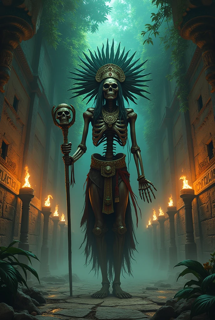 Mayan God ah puch
