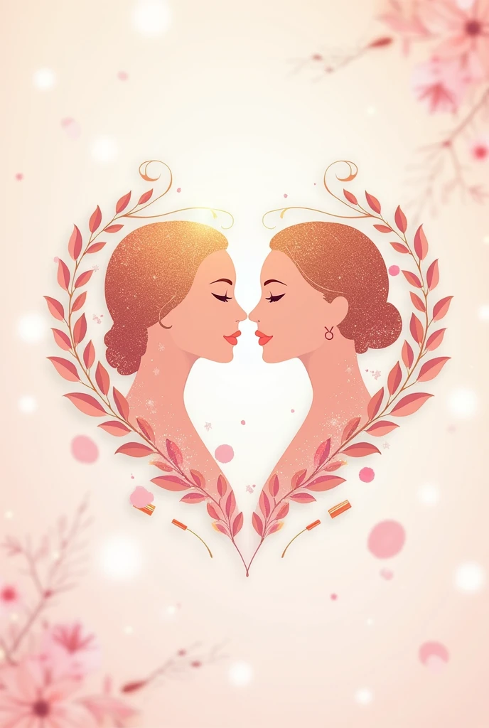A makeup entrepreneurship logo is called soulmate 