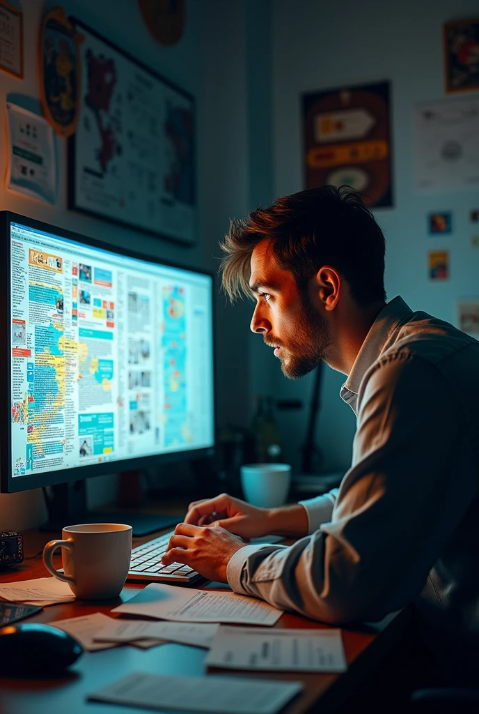 A website has too much information on a single page, What confuses the user.