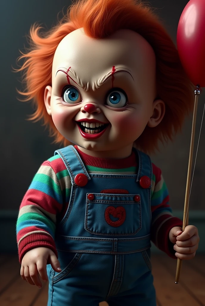 Create image of chucky being penetrated