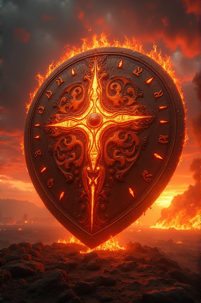 Fire shield(name:purgatory shield)