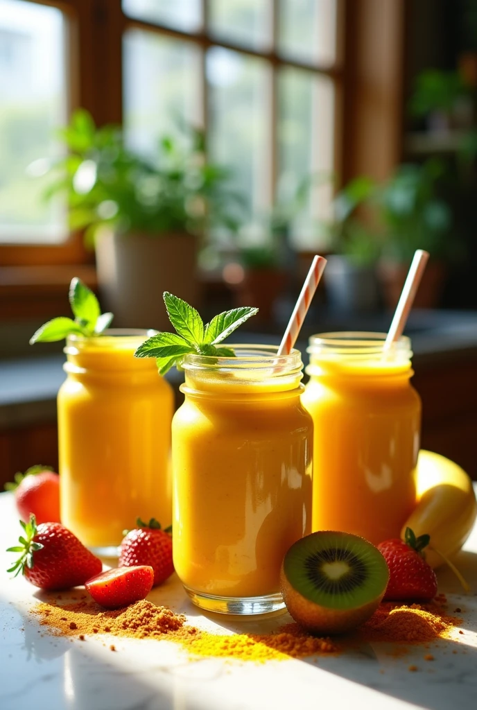 smoothies with turmeric
