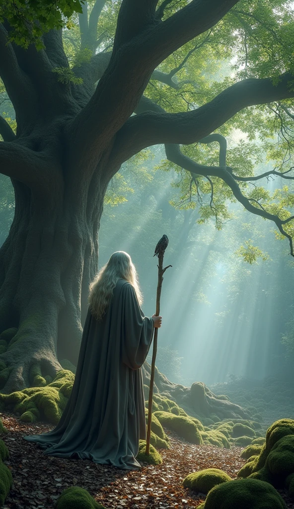 lord of rings gandor tree grey