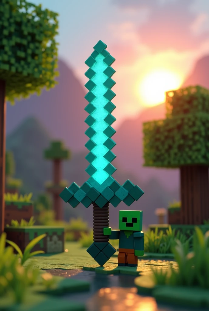 Small Minecraft Sword