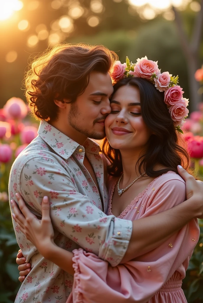Harry Styles abraçando Melanie Martinez