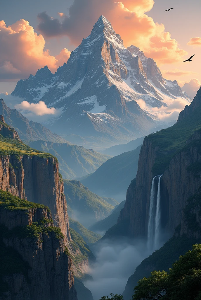 Create an image of an orogenesis.