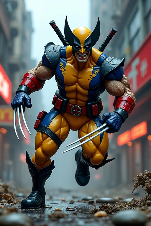 Une fusion entre wolverine et deadpool