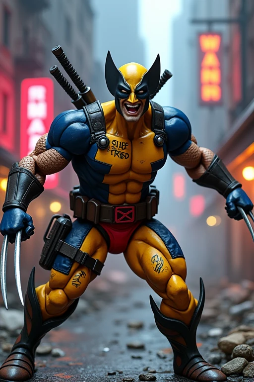 Une fusion entre wolverine et deadpool