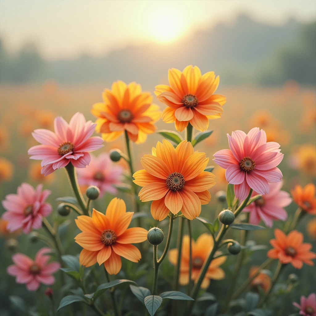 jgreeting monday morning wth flower