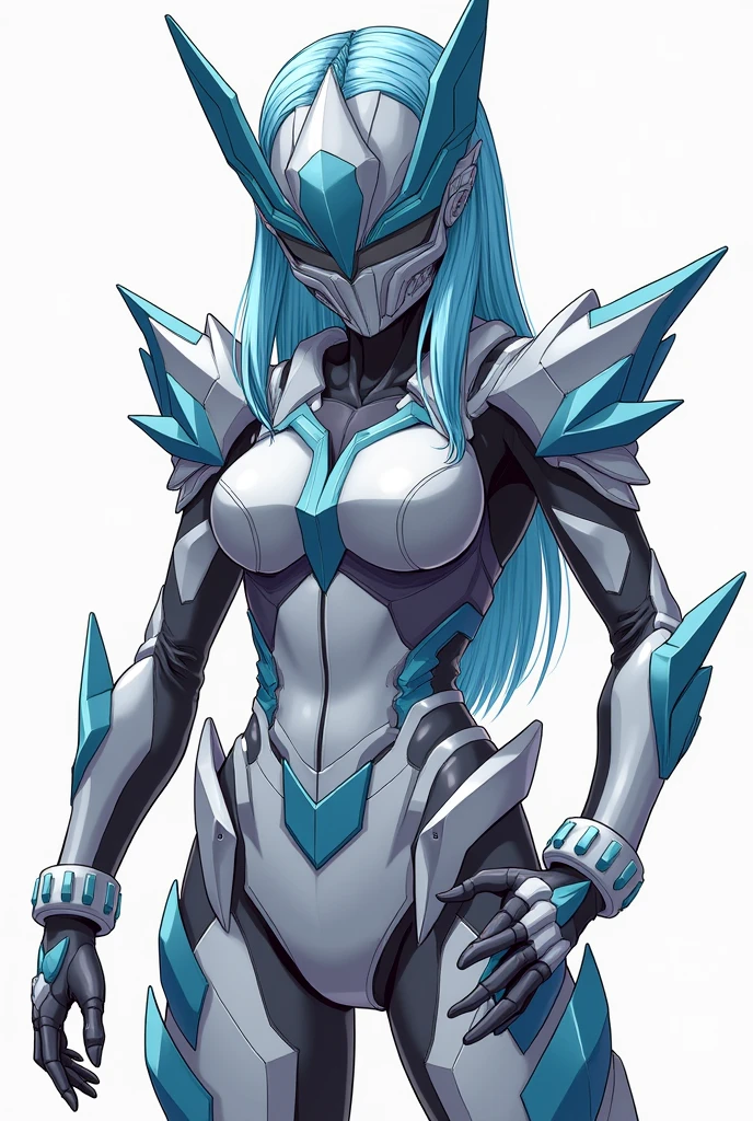 "Create an image of Kamen Rider Geats in his Geats 9 form, but in a feminine version. The suit should be predominantly gray with blue details. The appearance should be heroic and modern, reflecting the aesthetic of the Kamen Riders."
"Generate an image of Kamen Rider Geats in his Geats 9 form, transformed into a feminine version. The suit should be mainly gray, with blue accents and details. The armor should have a stylized and futuristic design, with a stylish and distinctive helmet that combines gray and blue. Include typical Kamen Rider elements such as the chest emblem and motorcycle style, but adjusted to the feminine version."
"Design a female version of Kamen Rider Geats in his Geats 9 form. The suit should be mainly gray, with touches of blue for details and accents. The design should maintain the essence of the original with a feminine touch, incorporating a helmet and armor that stand out in shades of gray and blue. The image should reflect a mixture of strength and elegance."
"Create an illustration of Kamen Rider Geats in his Geats 9 form, reinterpreted as a feminine version. The suit should be mostly gray with blue details. The image should capture a modern and dynamic style, with an emphasis on gray as the predominant color and blue as an accent. The design of the helmet and armor should be stylized but true to the essence of the Kamen Rider."
