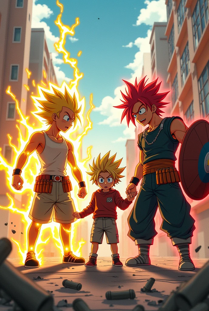Denki kaminari katsuki bakugou eijiro kirishima